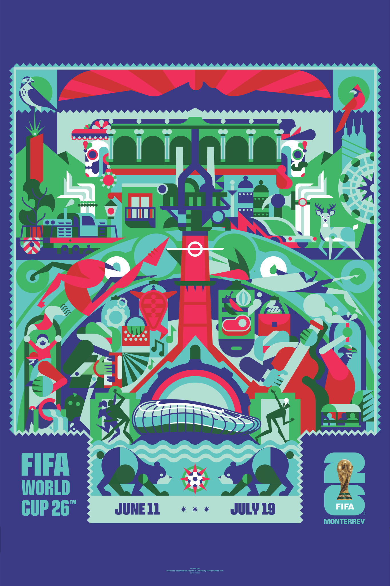 FIFA World Cup 2026 - Monterrey - Super Plak Inc.