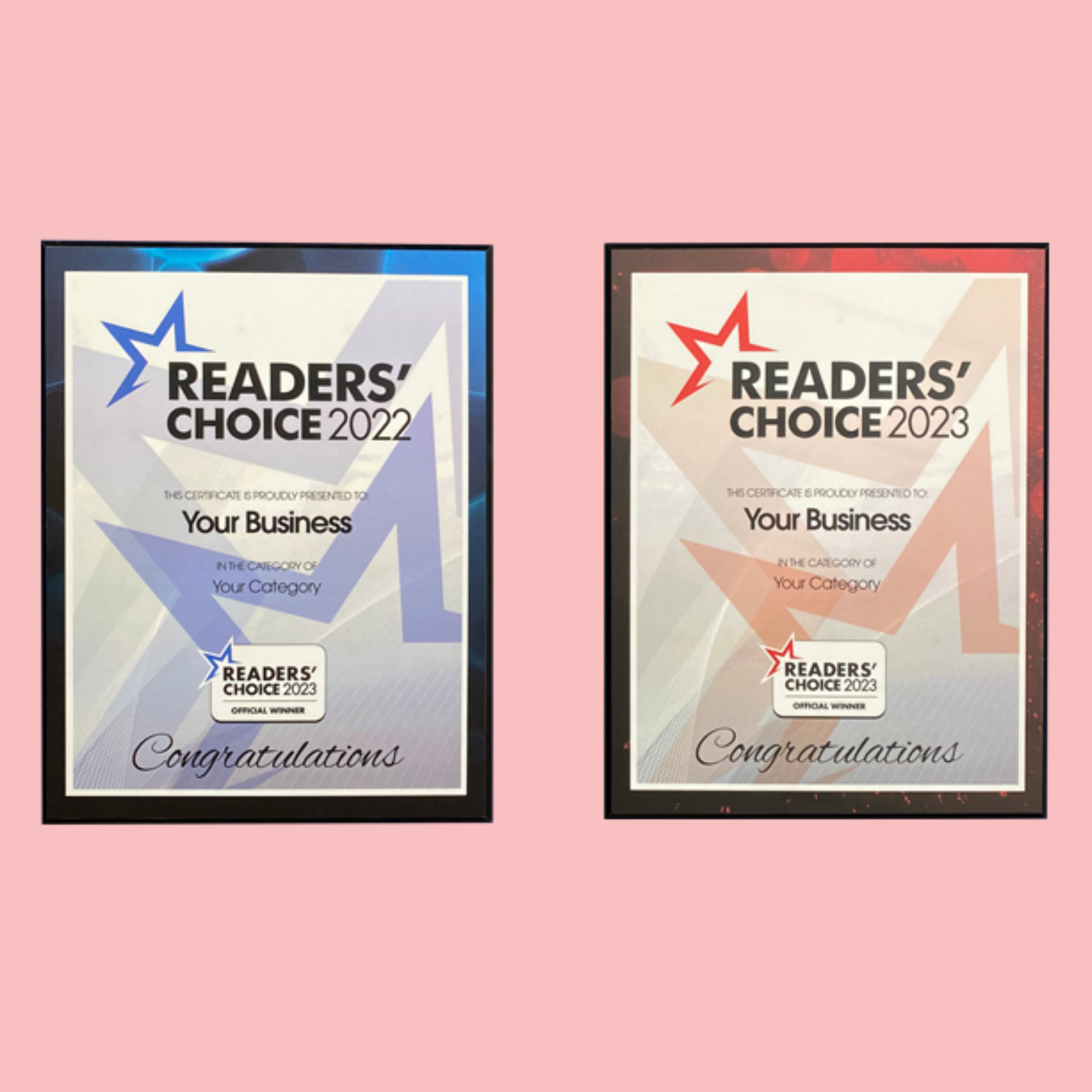 Readers' Choice Plak Mount Super Plak Inc.