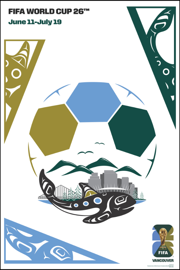 FIFA World Cup 2026 - Vancouver 13" x 19"