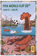 FIFA World Cup 2026 - Boston 13" x 19"