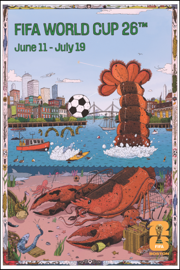 FIFA World Cup 2026 - Boston 13" x 19"
