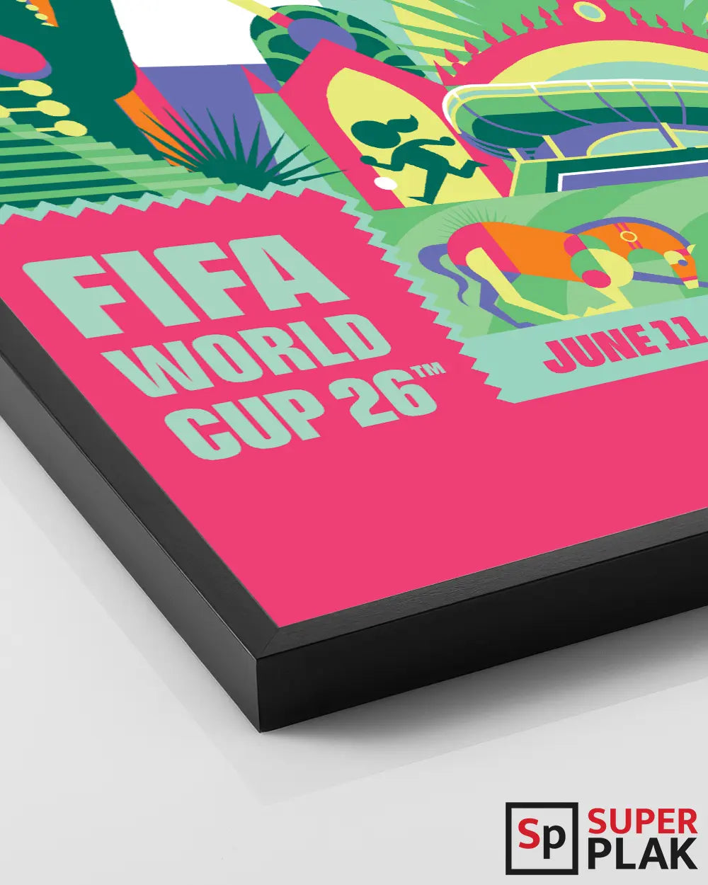 FIFA World Cup 2026 - Guadalajara 13" x 19" Super Plak Inc.