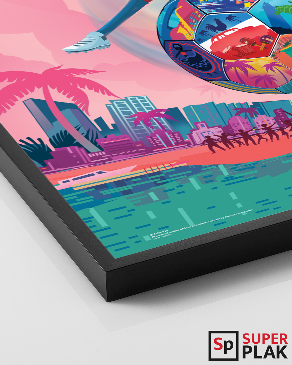 FIFA World Cup 2026 - Miami 13" x 19" Super Plak Inc.