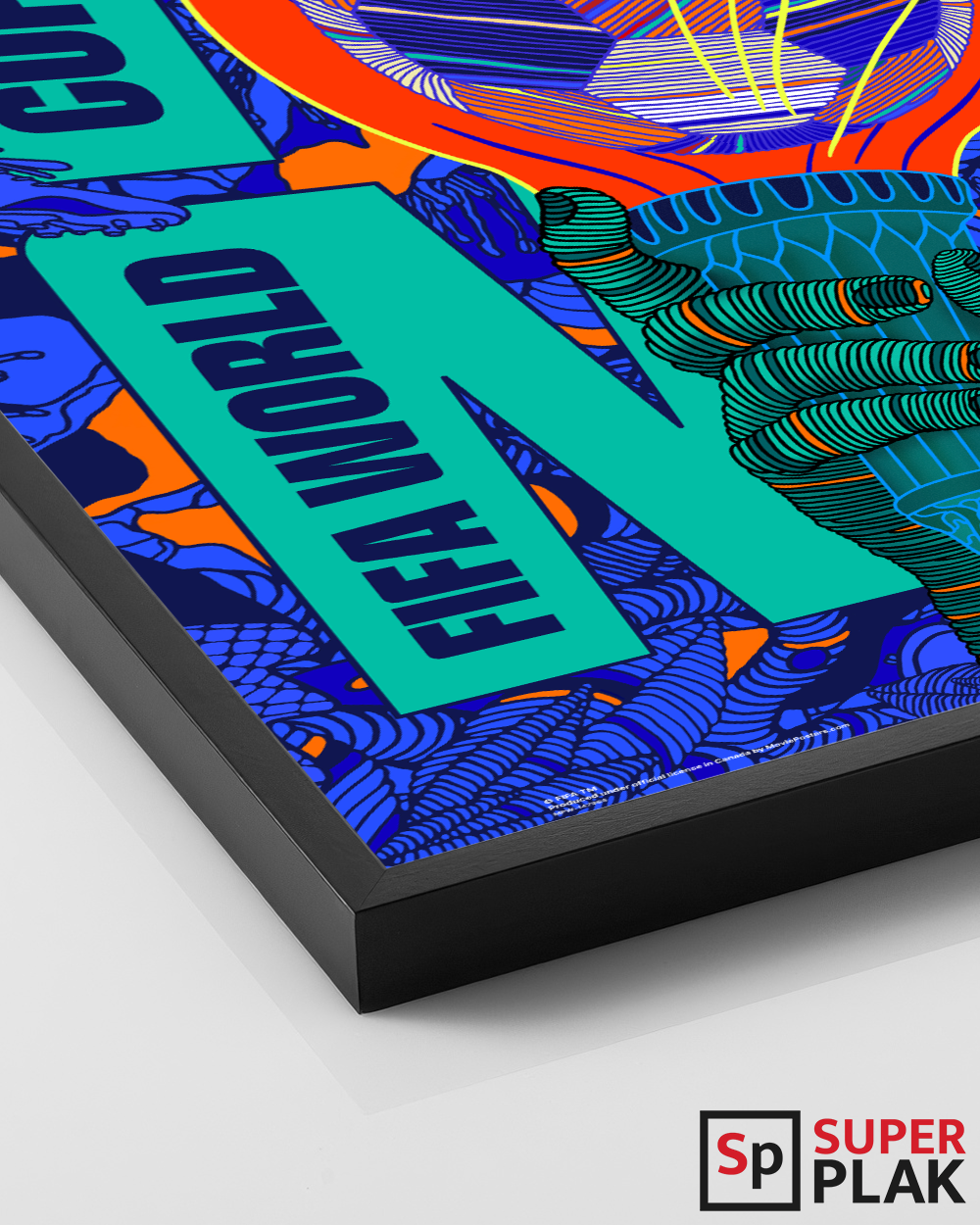 FIFA World Cup 2026 - New Jersey 13" x 19" Super Plak Inc.