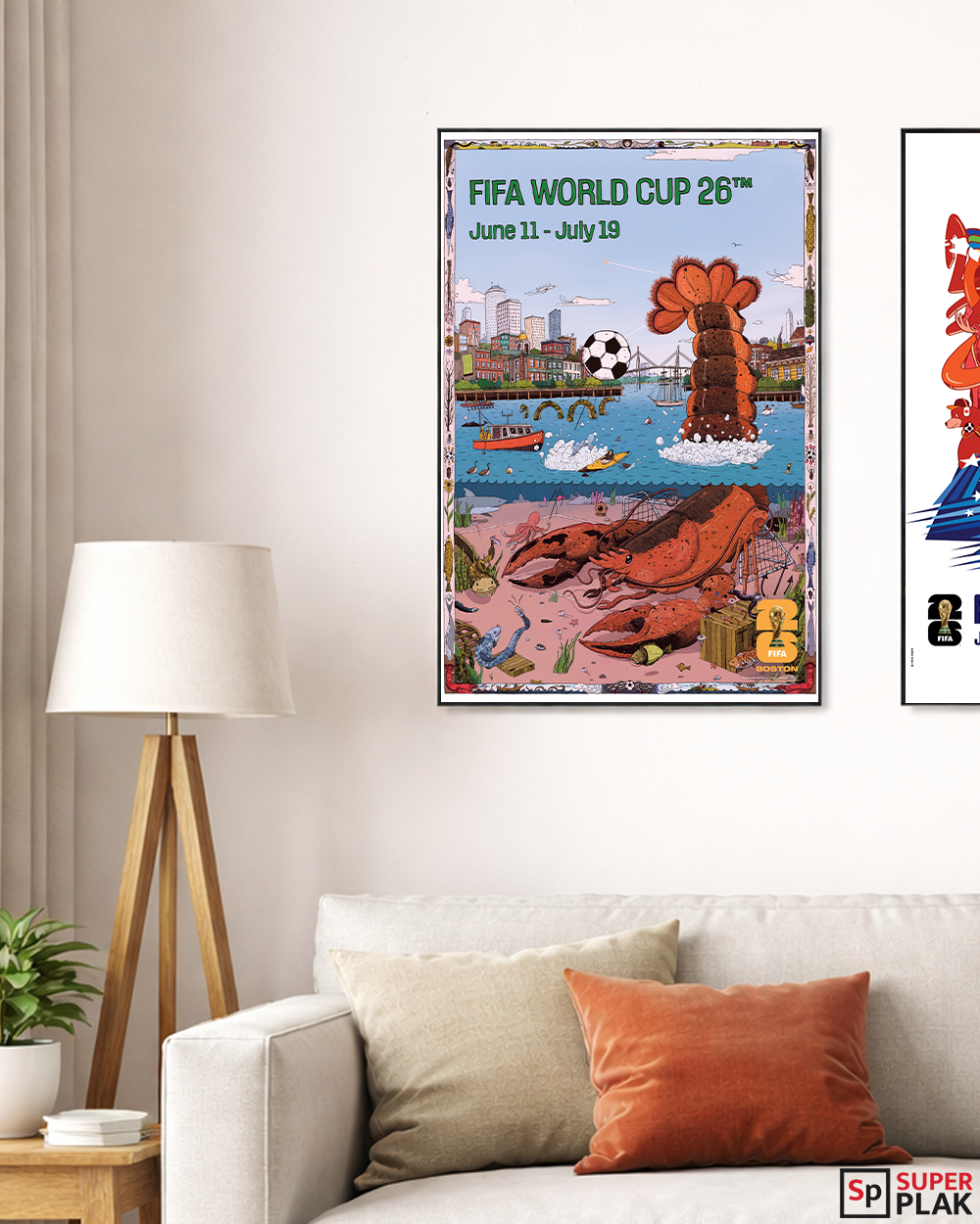FIFA World Cup 2026 - Boston Plak Mount
