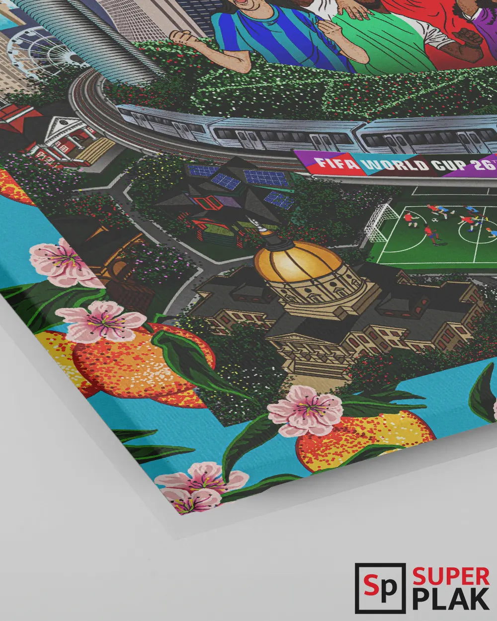 FIFA World Cup 2026 - Atlanta  16" x 24" Super Plak Inc.