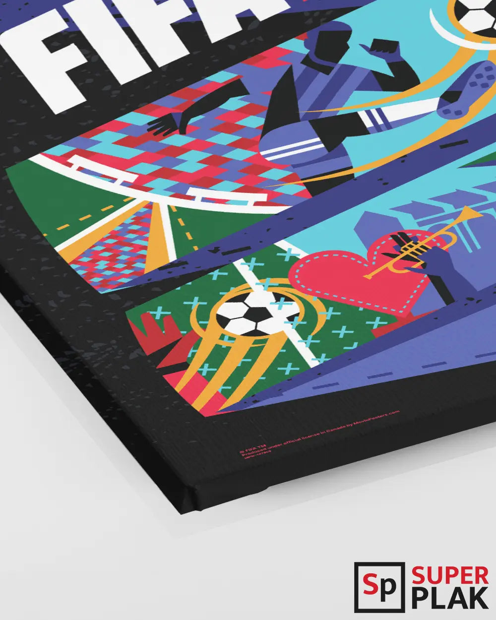 FIFA World Cup 2026 - Kansas City 24" x 36" Super Plak Inc.