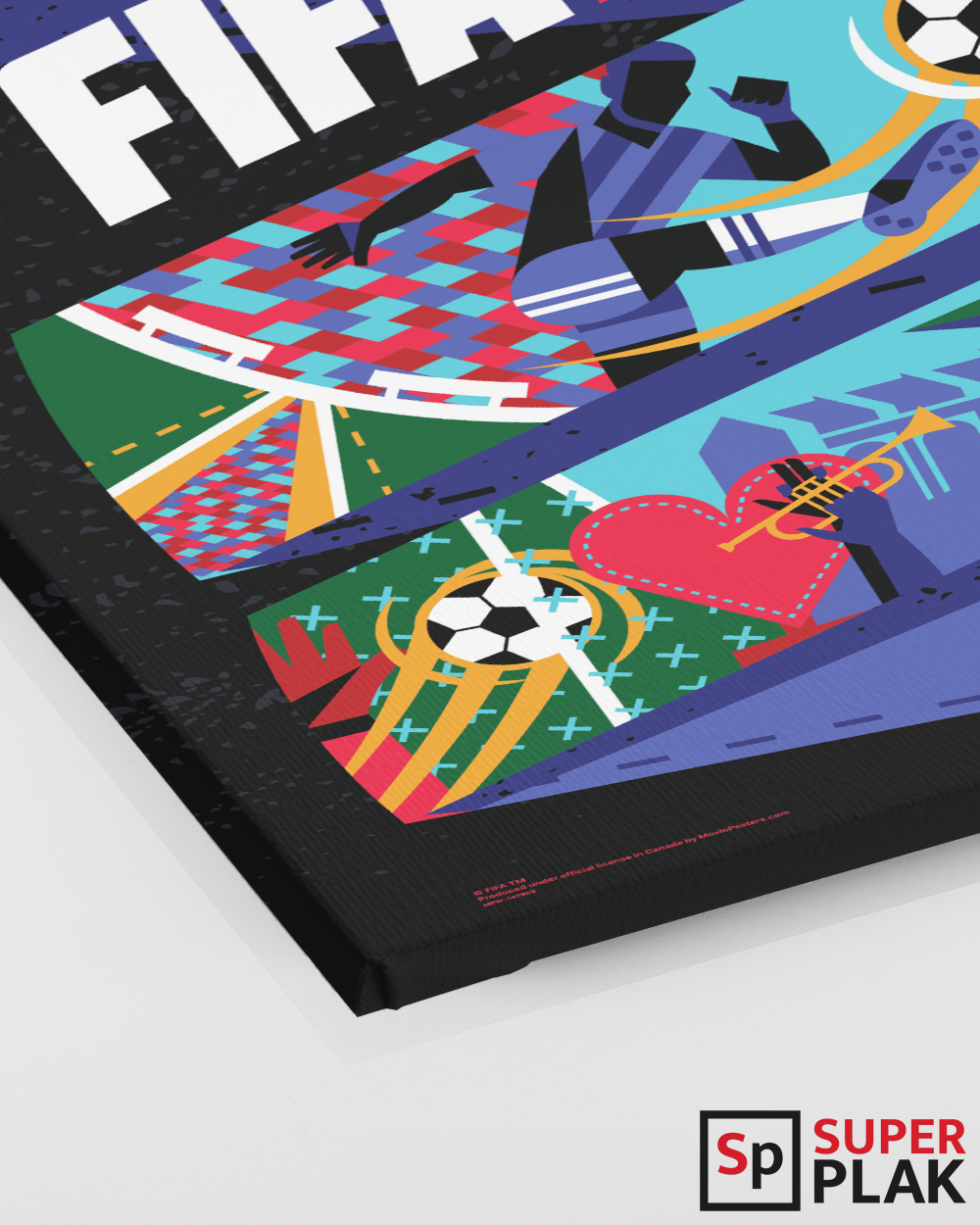 FIFA World Cup 2026 - Kansas City 16" x 24" Super Plak Inc.
