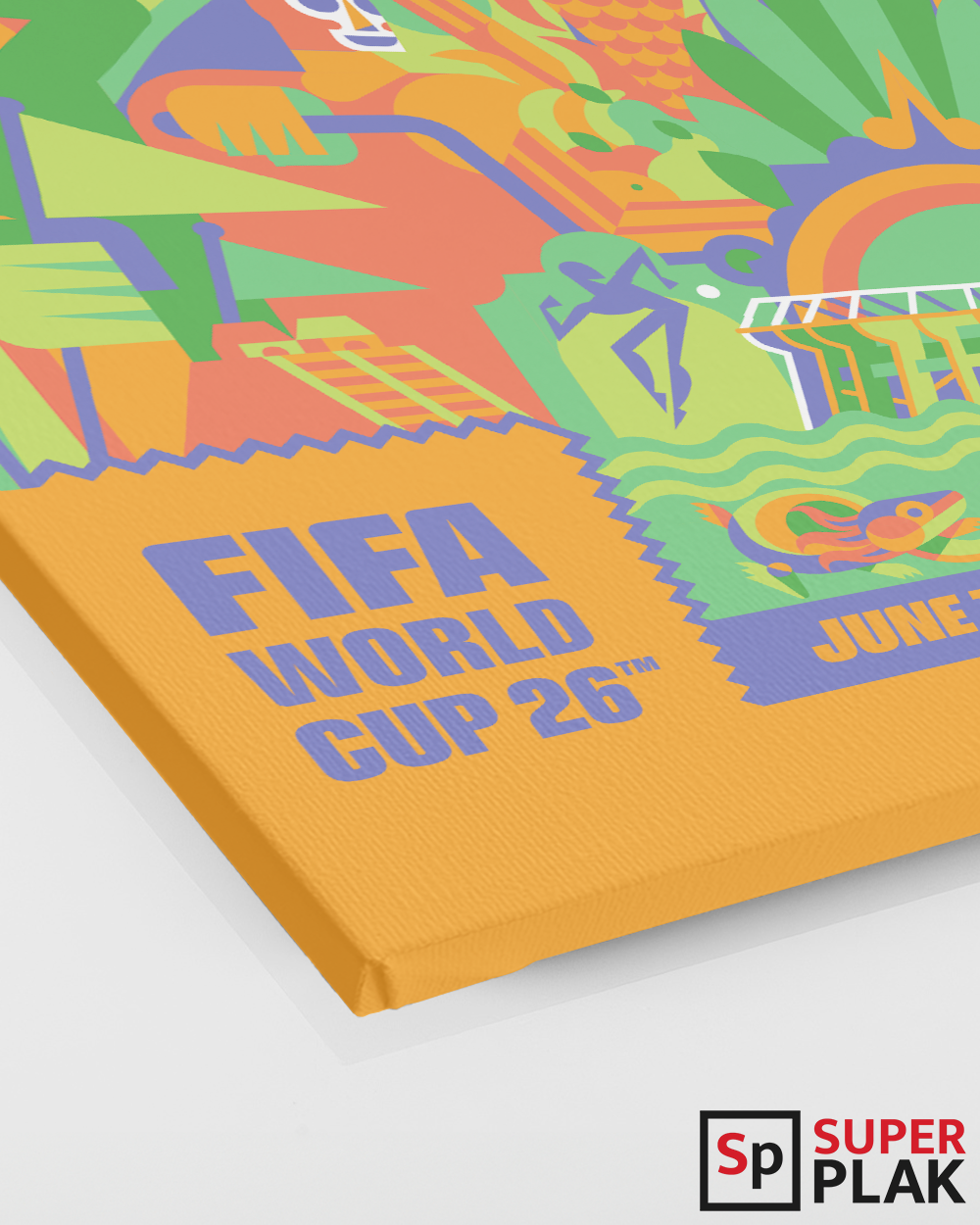 FIFA World Cup 2026 -Mexico City 16" x 24" Super Plak Inc.