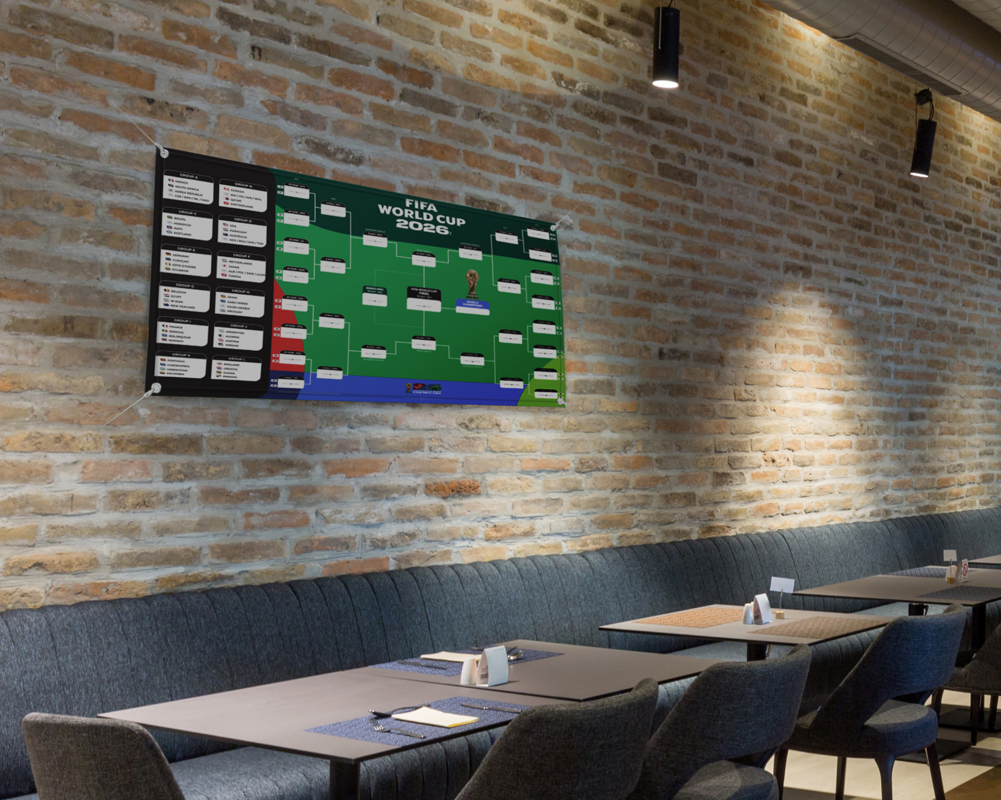 FIFA World Cup 2026 - Bracket Banner