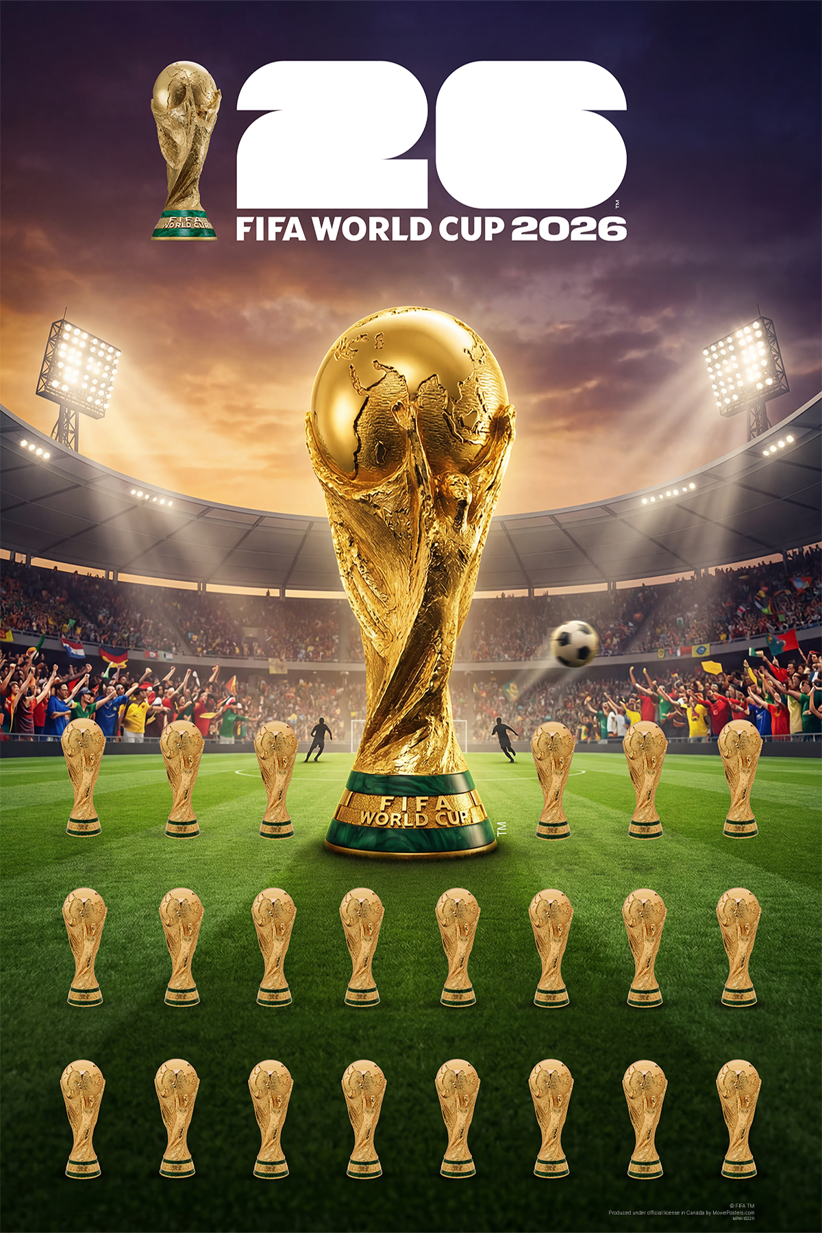 FIFA World Cup 2026 - Trophy Poster