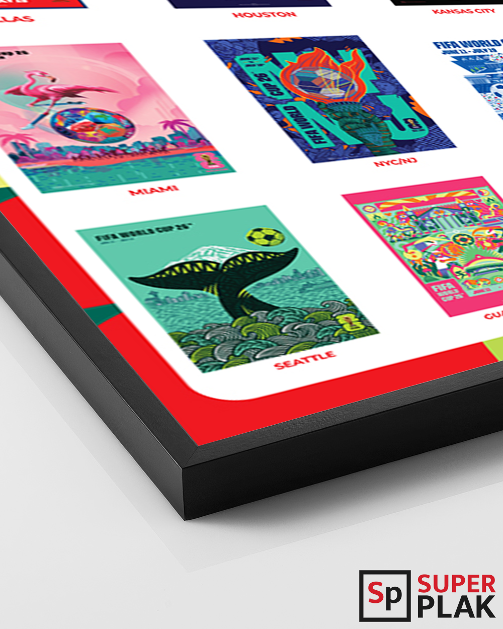 FIFA World Cup 2026 - Host Cities Poster 16" x 24"