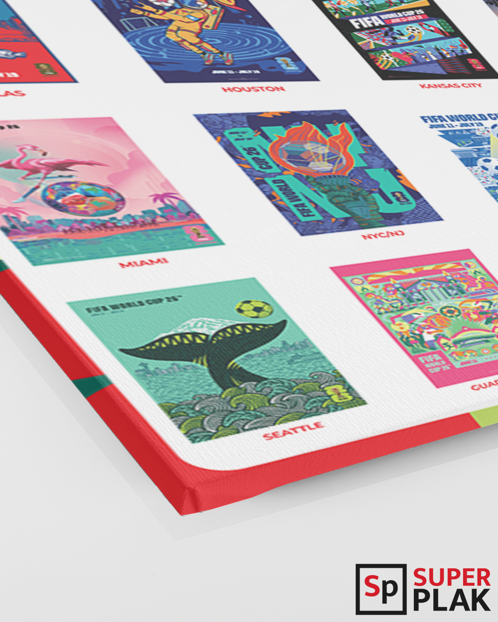 FIFA World Cup 2026 - Host Cities Poster 16" x 24"