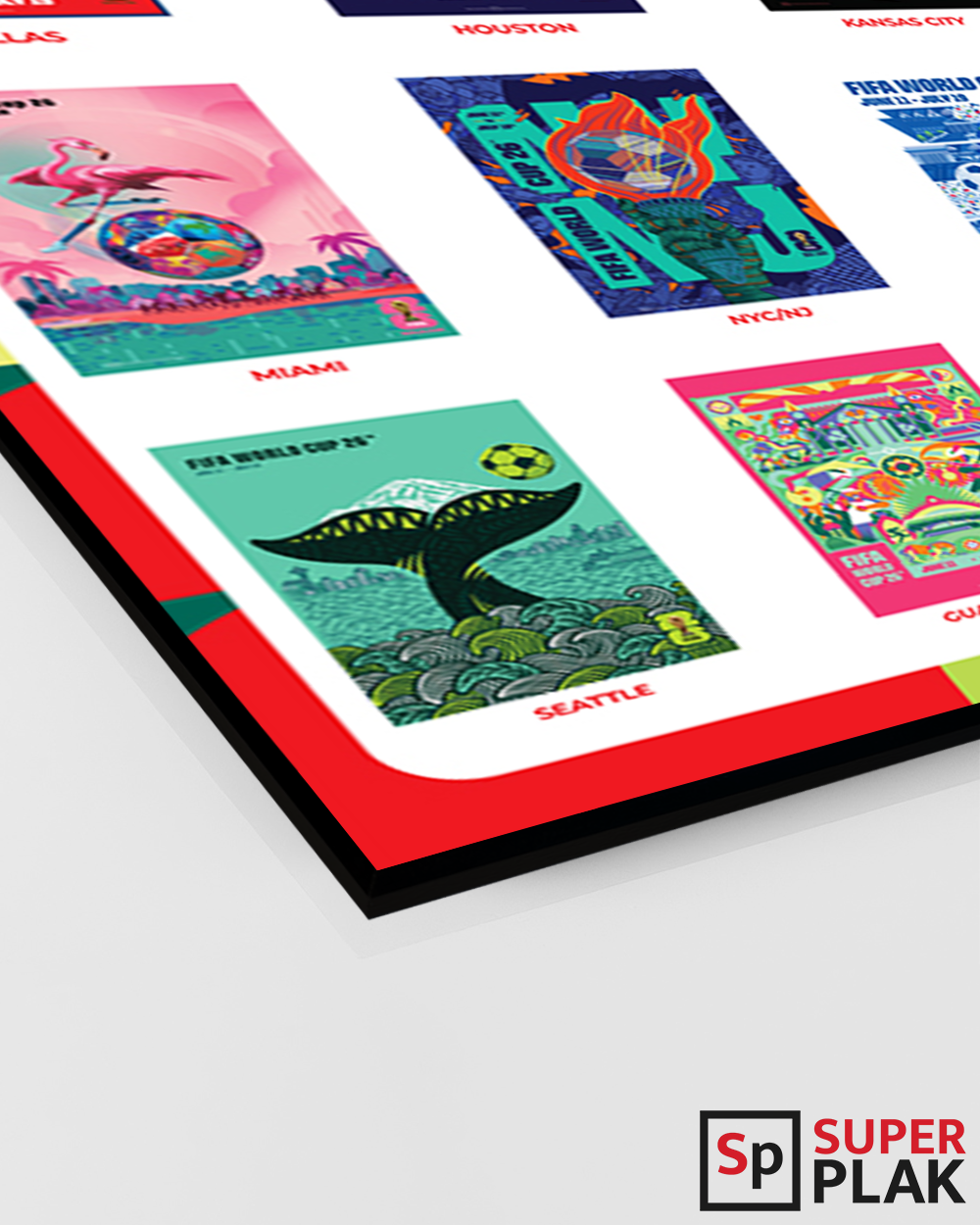 FIFA World Cup 2026 - Host Cities Poster 16" x 24"