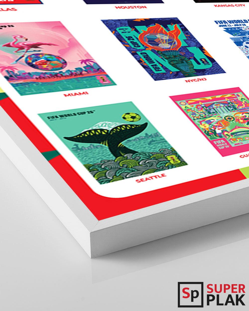 FIFA World Cup 2026 - Host Cities Poster 16" x 24"