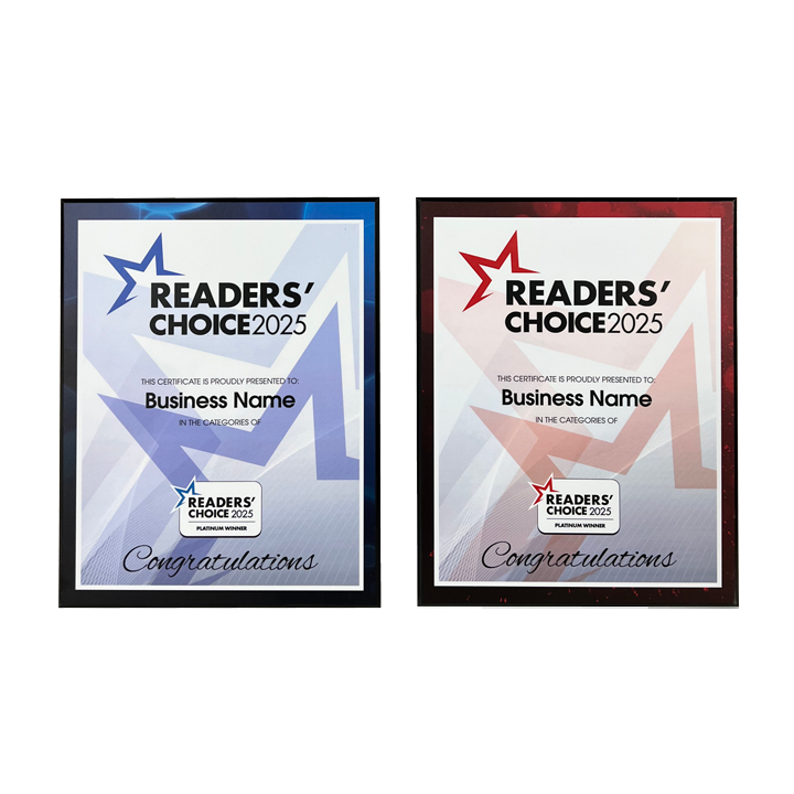 Readers' Choice Plak Mount Super Plak Inc.