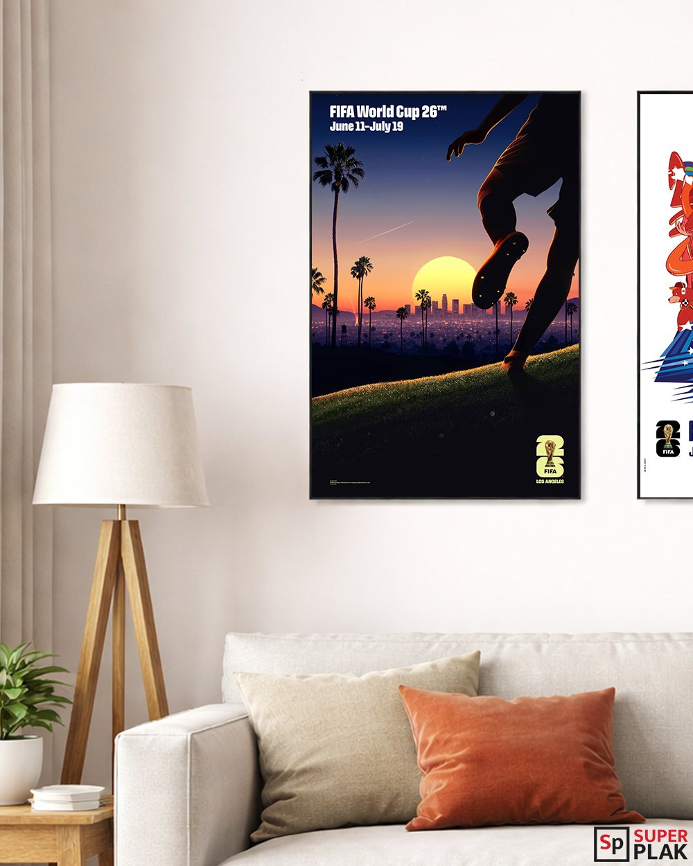 FIFA World Cup 2026 - Los Angeles Plak Mount