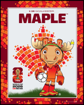 FIFA World Cup 2026 - Canada Mascot Poster