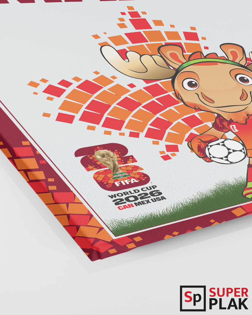 FIFA World Cup 2026 - Canada Mascot Poster