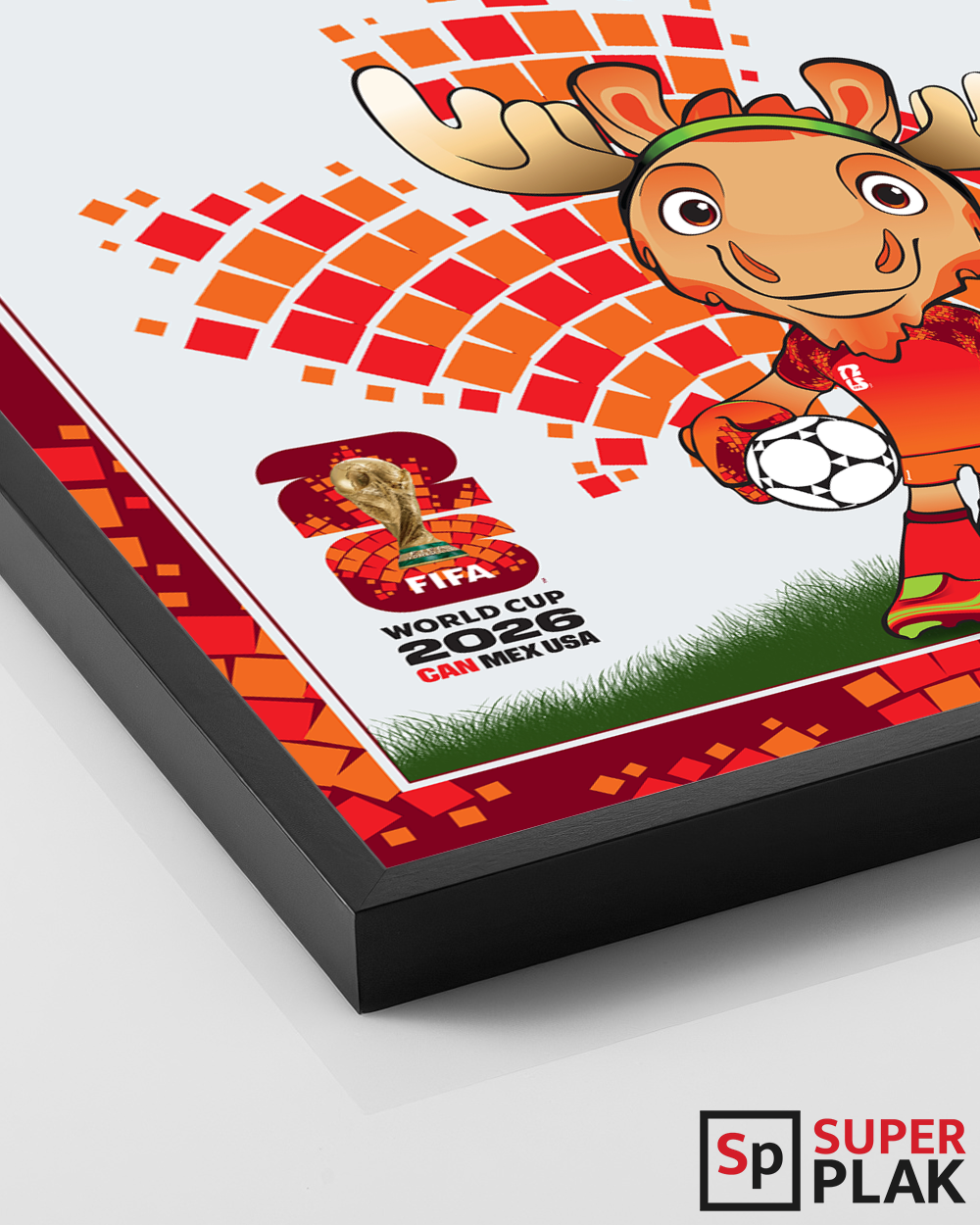 FIFA World Cup 2026 - Canada Mascot Poster