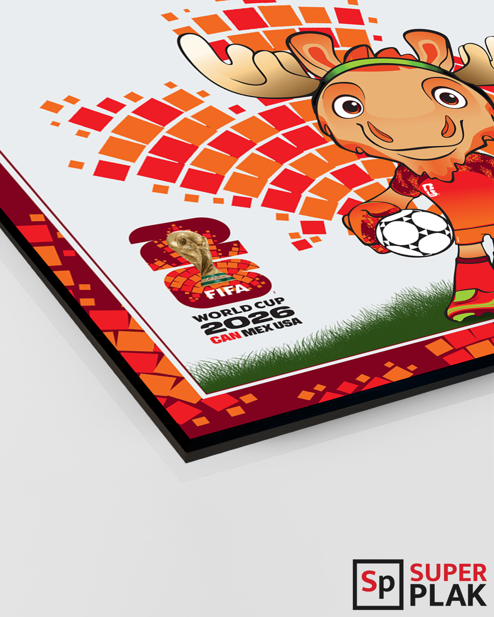 FIFA World Cup 2026 - Canada Mascot Poster