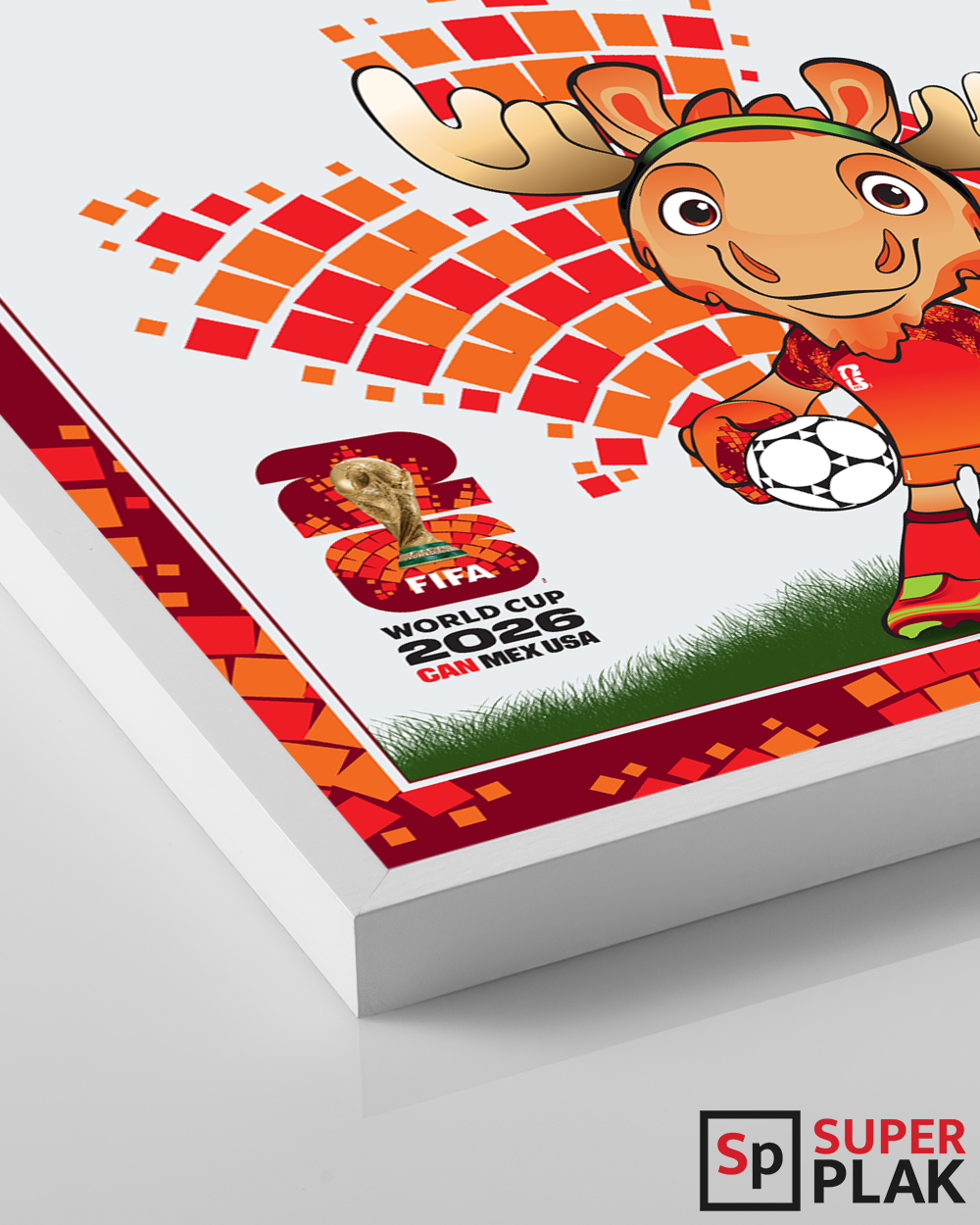 FIFA World Cup 2026 - Canada Mascot Poster