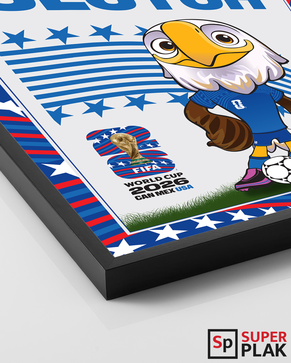 FIFA World Cup 2026 - USA Mascot Poster
