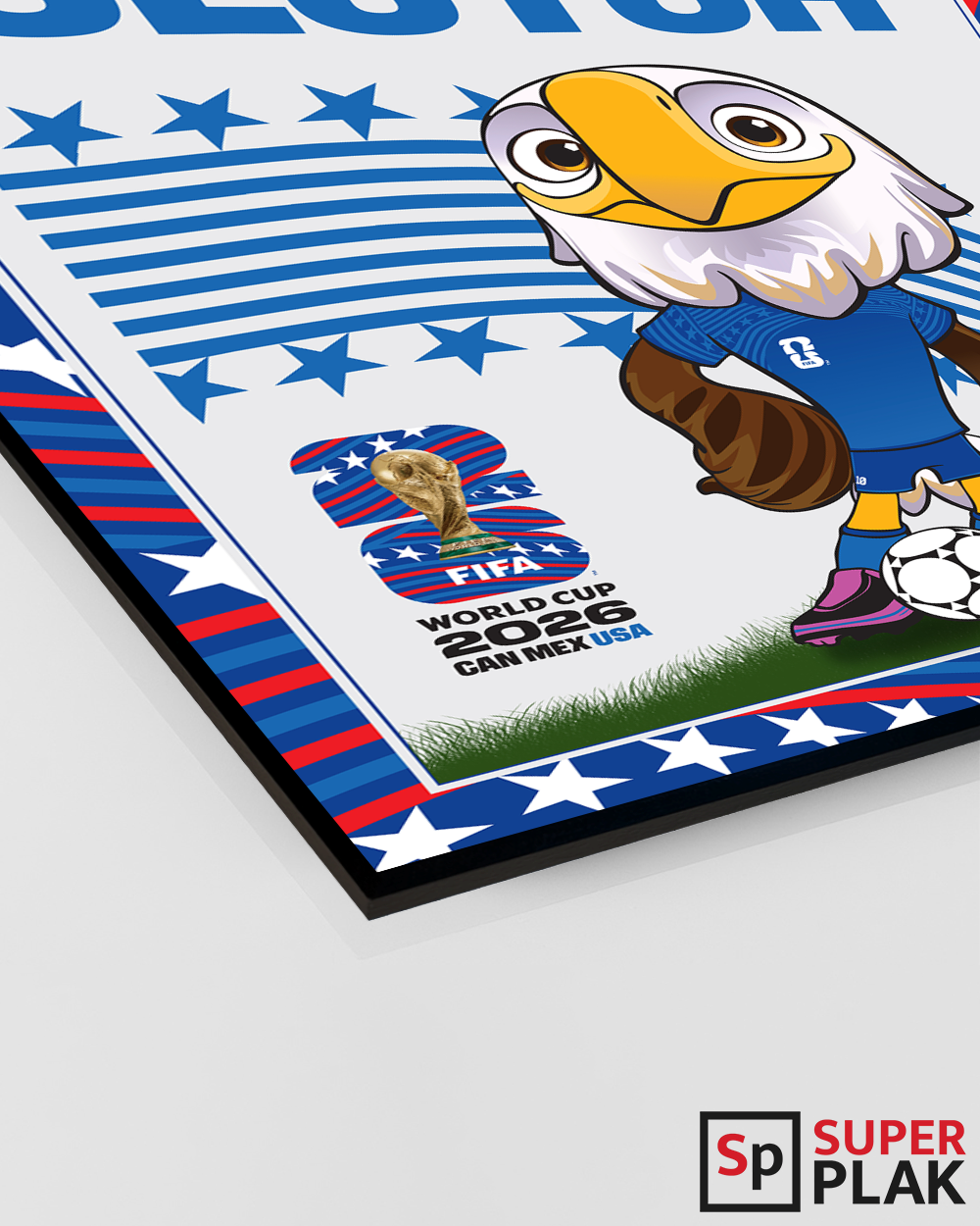 FIFA World Cup 2026 - USA Mascot Poster