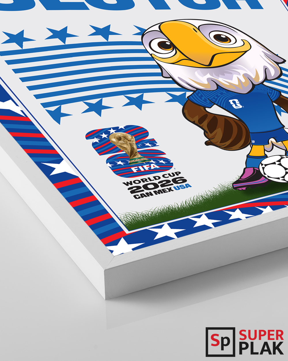 FIFA World Cup 2026 - USA Mascot Poster