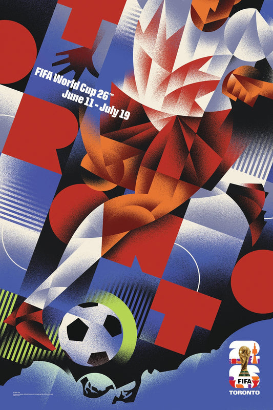 FIFA World Cup 2026 - Toronto 13" x 19" Super Plak Inc.