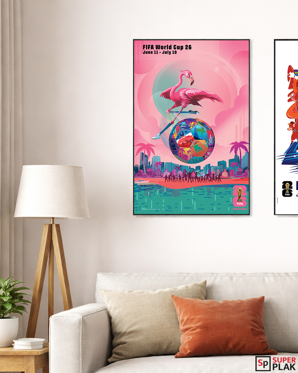 FIFA World Cup 2026 - Miami Plak Mount