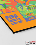 FIFA World Cup 2026 -Mexico City 16" x 24" Super Plak Inc.