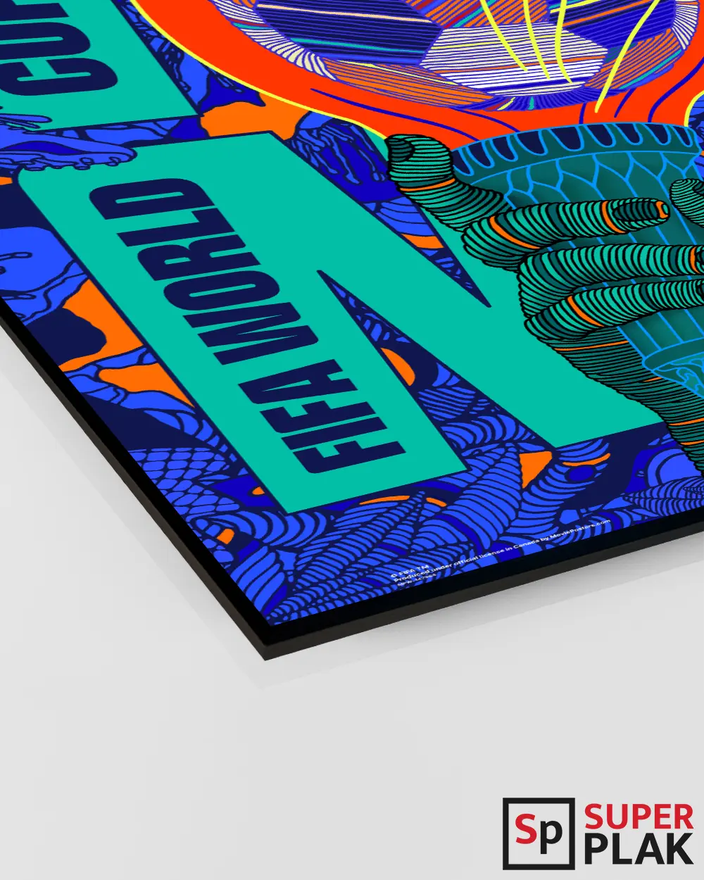 FIFA World Cup 2026 - New Jersey 24" x 36" Super Plak Inc.