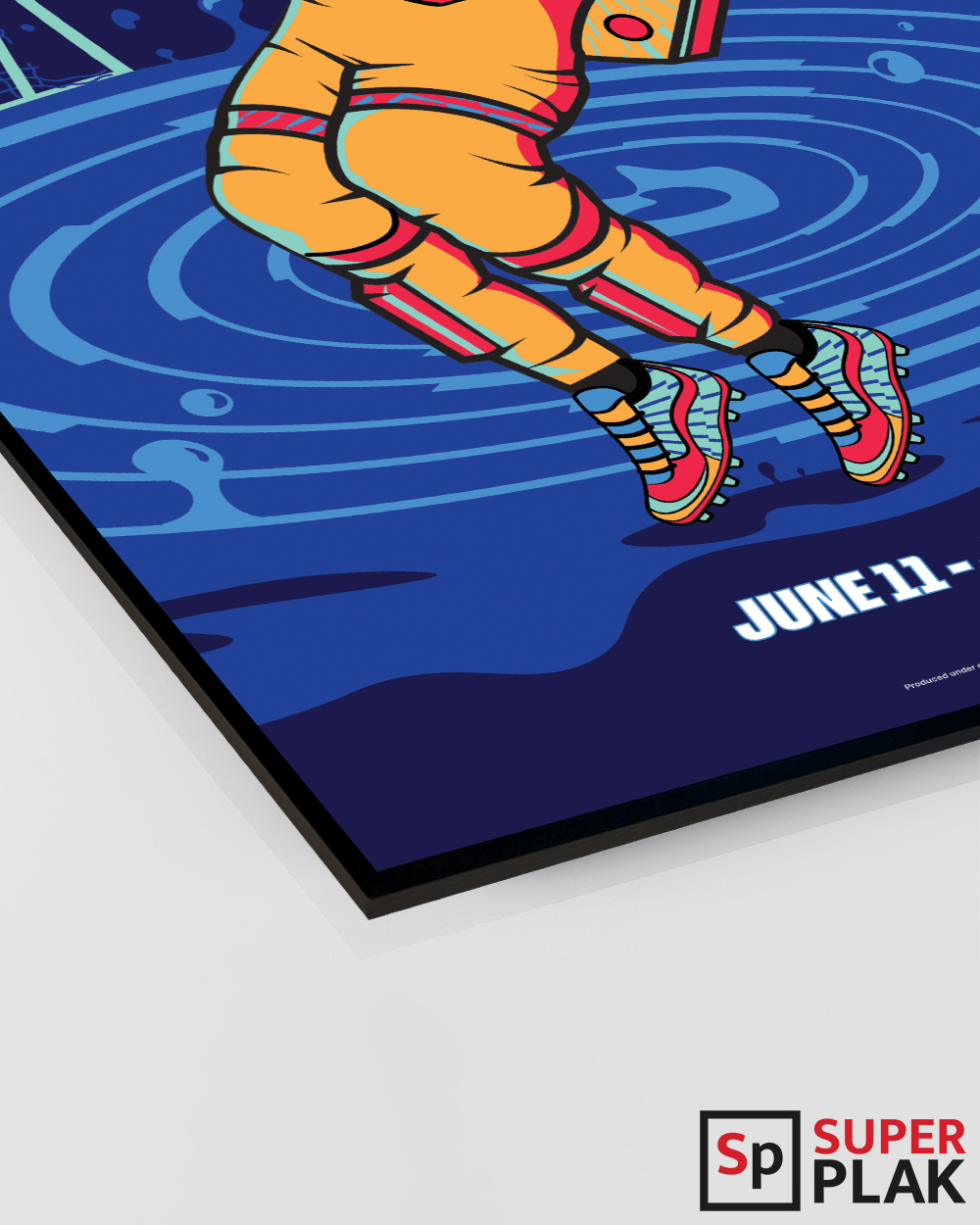 FIFA World Cup 2026 - Houston 13" x 19" Super Plak Inc.