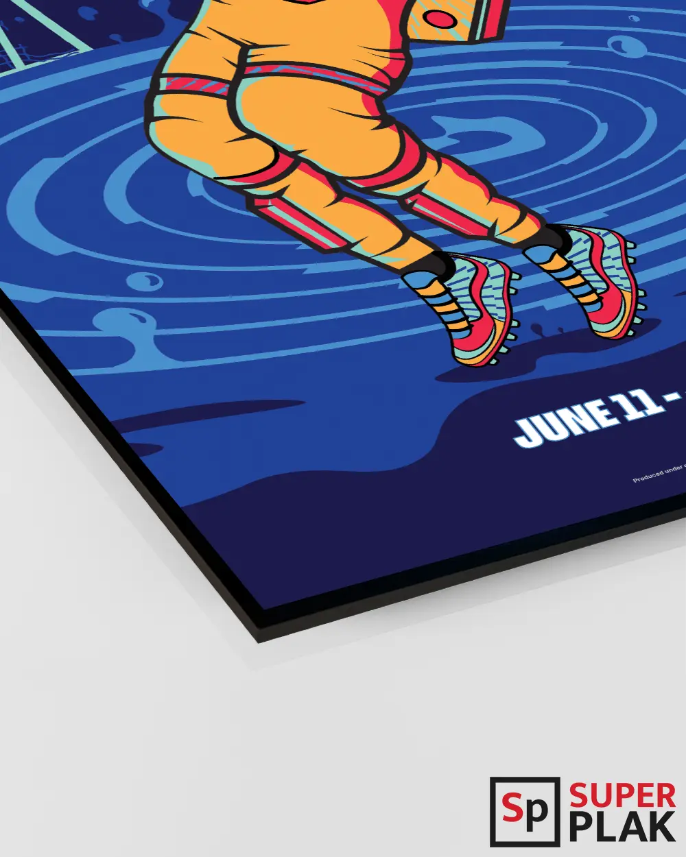 FIFA World Cup 2026 - Houston 24" x 36" Super Plak Inc.