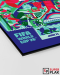 FIFA World Cup 2026 - Monterrey 16" x 24" Super Plak Inc.