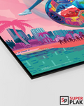 FIFA World Cup 2026 - Miami 16" x 24" Super Plak Inc.