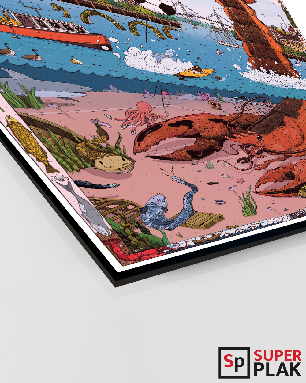 FIFA World Cup 2026 - Boston 16" x 24" Super Plak Inc.