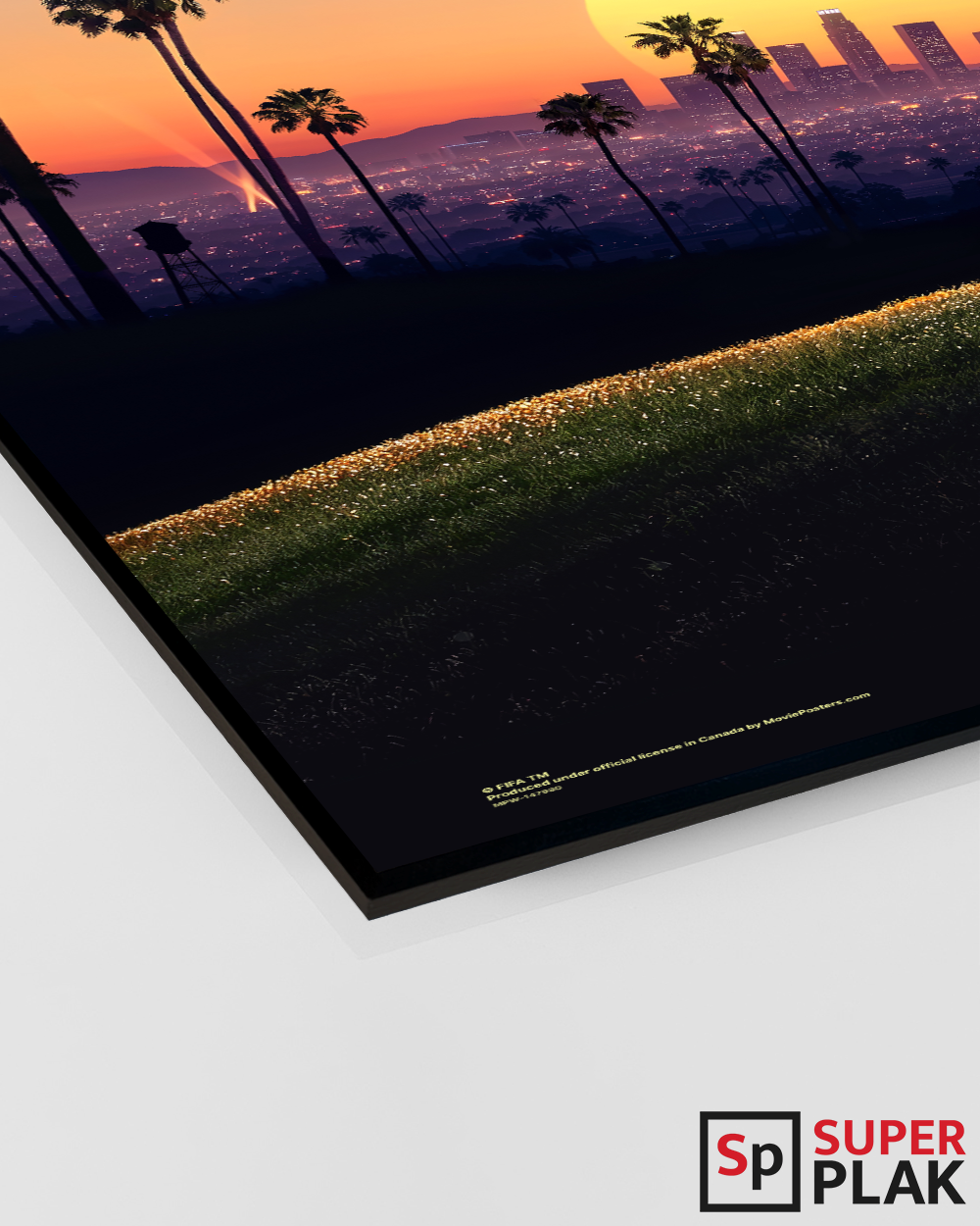 FIFA World Cup 2026 - Los Angeles 24" x 36" Super Plak Inc.