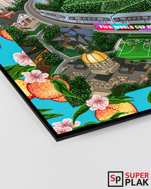 FIFA World Cup 2026 - Atlanta  16" x 24" Super Plak Inc.