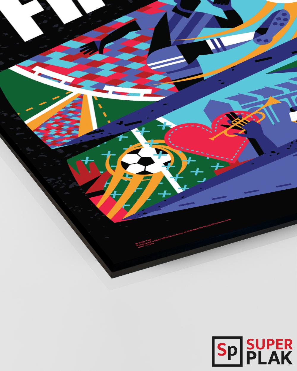 FIFA World Cup 2026 - Kansas City 16" x 24" Super Plak Inc.