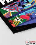 FIFA World Cup 2026 - Kansas City 24" x 36" Super Plak Inc.