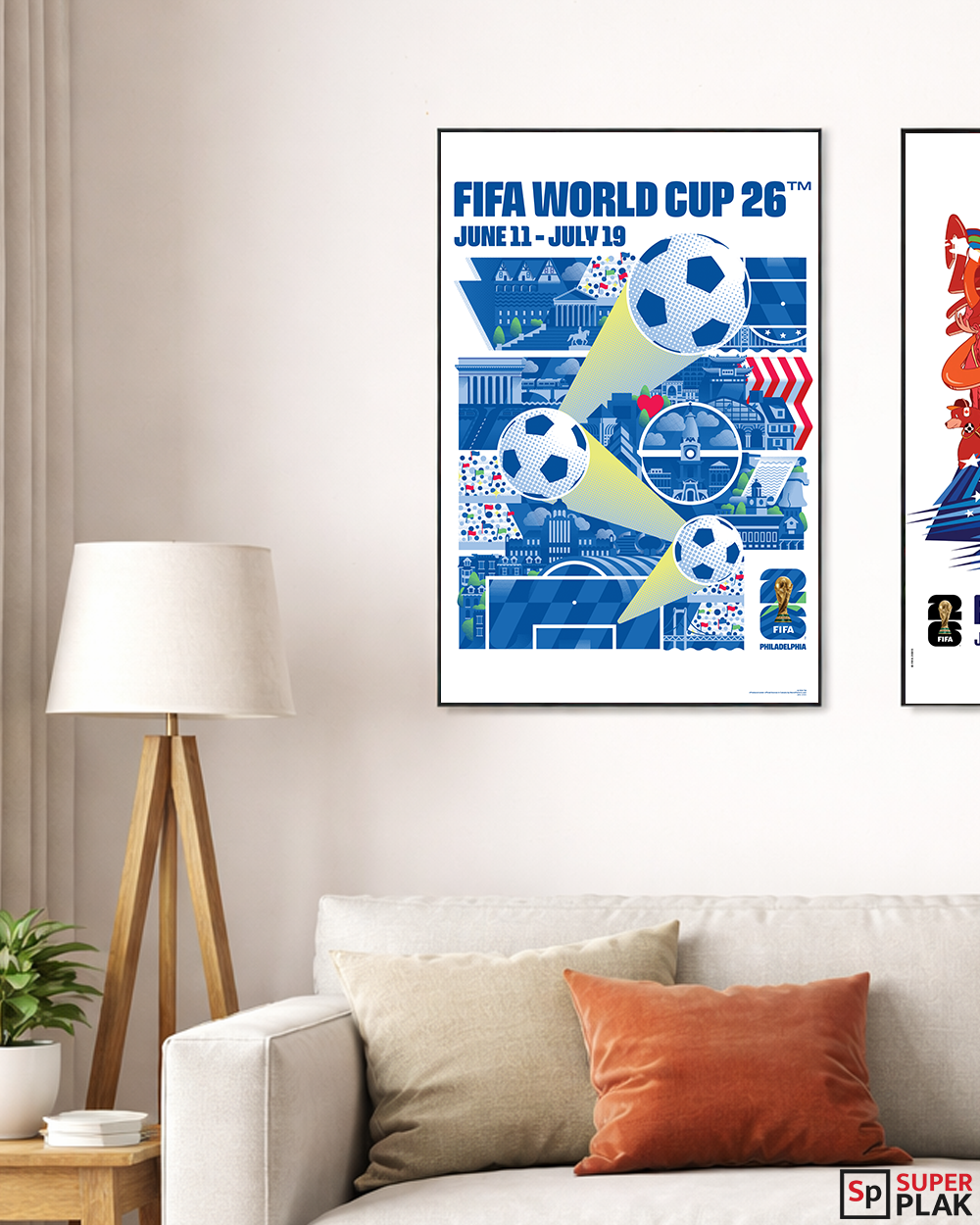 FIFA World Cup 2026 - Philadelphia Plak Mount