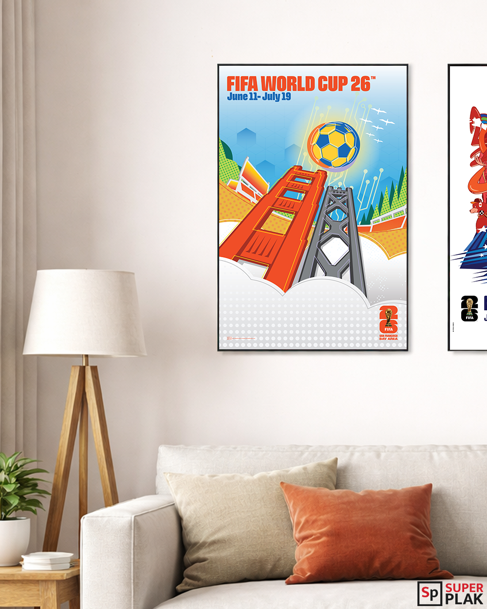 FIFA World Cup 2026 - San Francisco Plak Mount