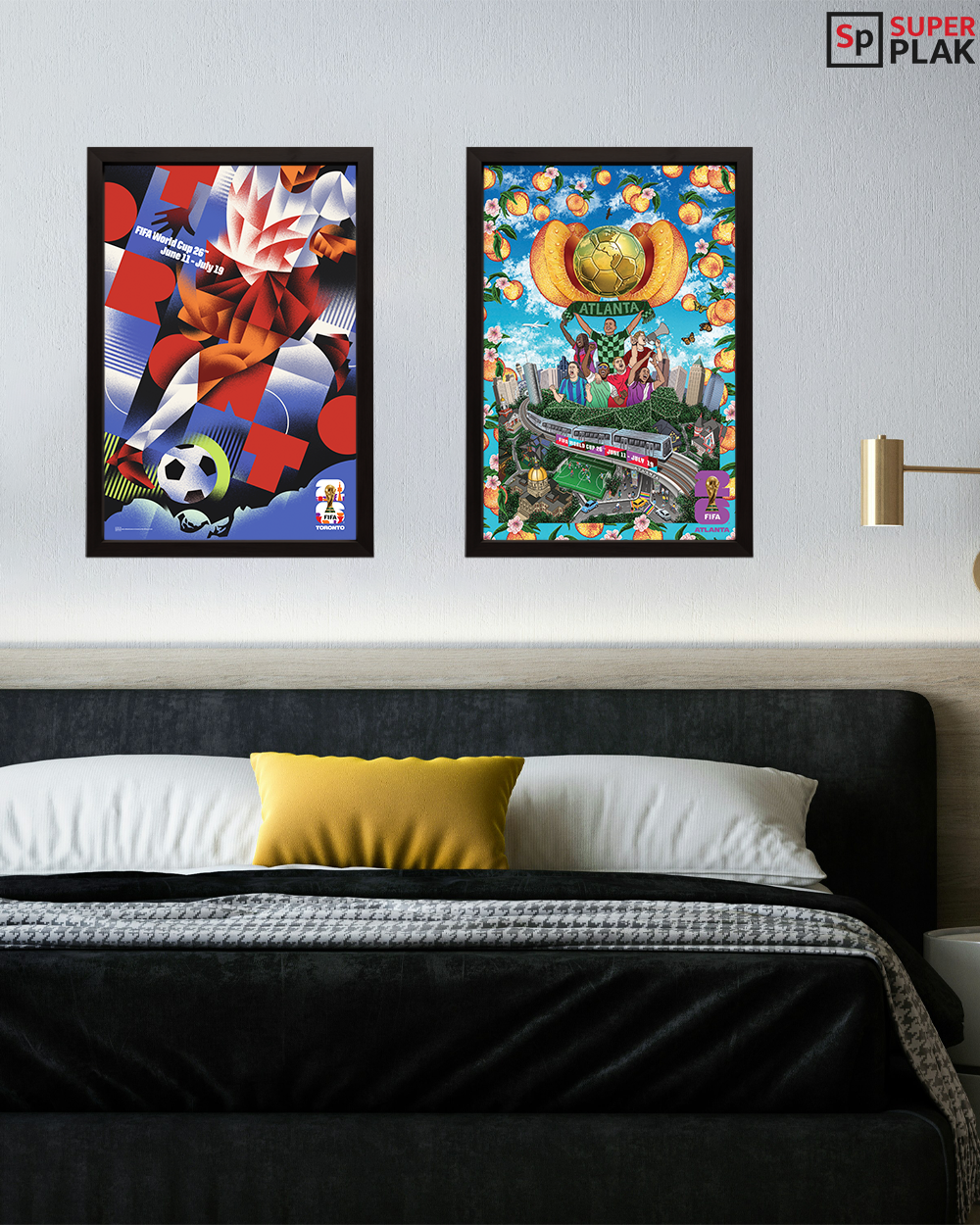 FIFA World Cup 2026 - Toronto 13" x 19" Super Plak Inc.