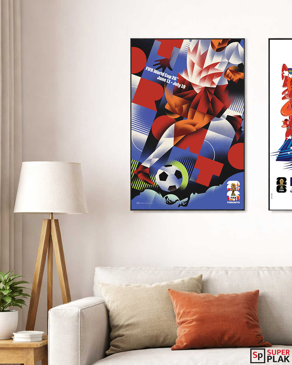 FIFA World Cup 2026 - Toronto Plak Mount