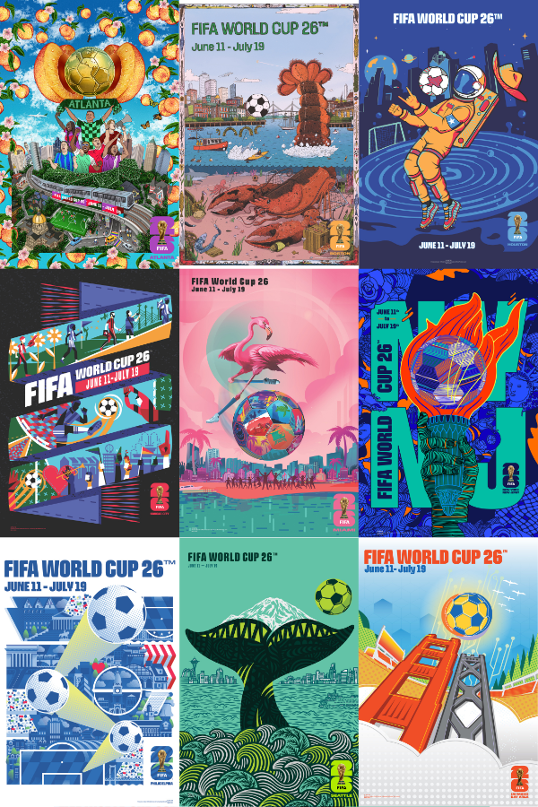 FIFA World Cup 2026 - USA Poster Bundle