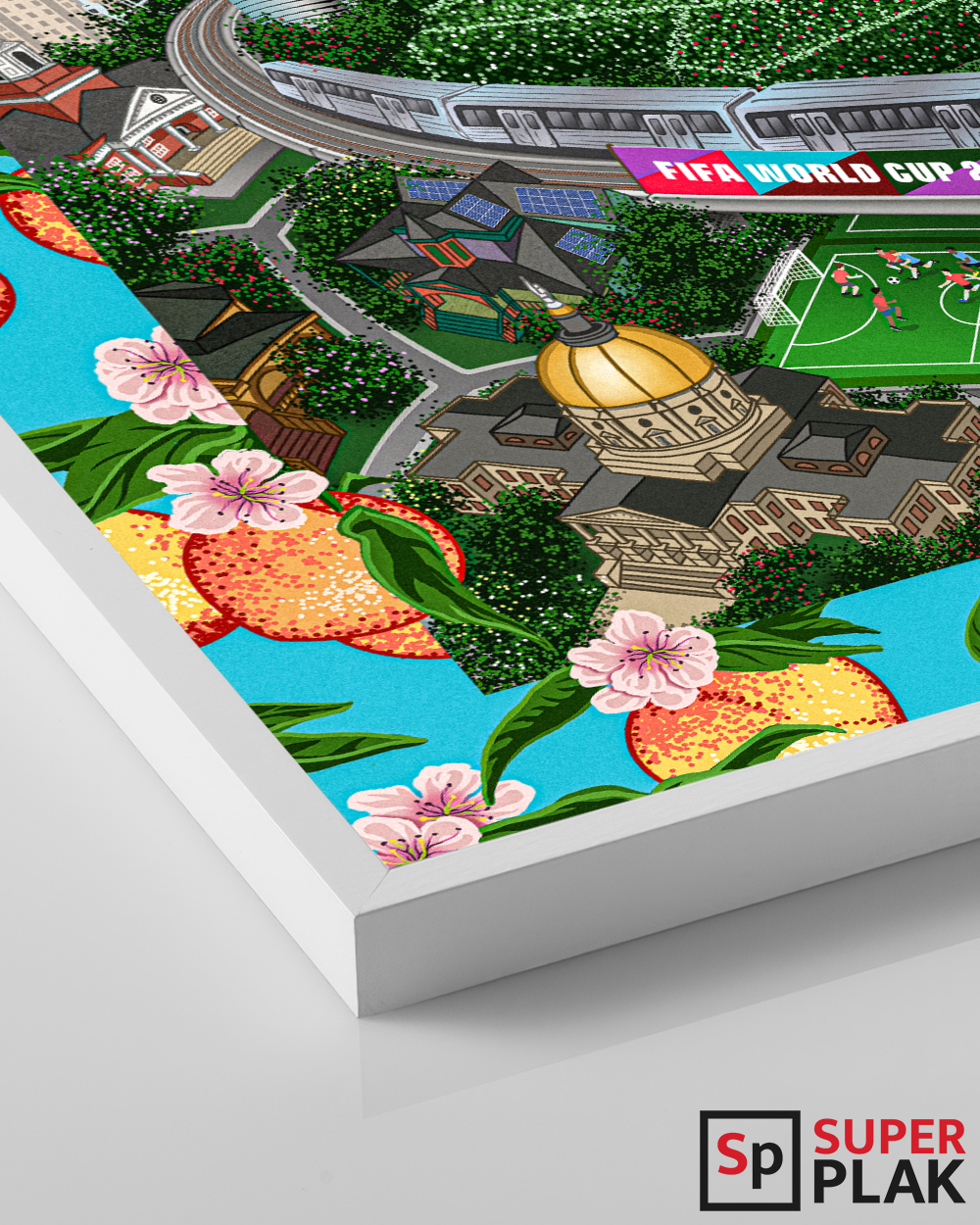 FIFA World Cup 2026 - Atlanta 24" x 36" Super Plak Inc.