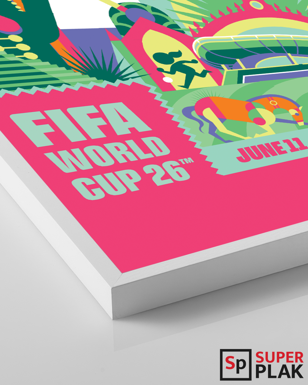FIFA World Cup 2026 - Guadalajara 16" x 24" Super Plak Inc.