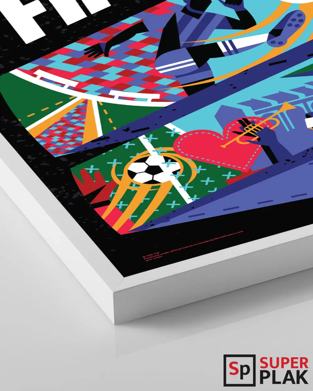 FIFA World Cup 2026 - Kansas City 16" x 24" Super Plak Inc.